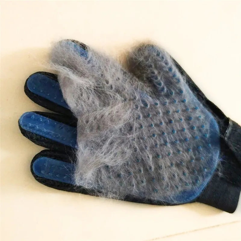 NONOR Rubber Pet Bath Brush Protection Silicone Cat Comb Glove Massage Grooming Dogs Cats Supplies