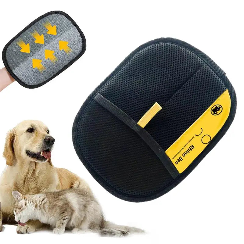 New Electrostatic Pet Hair Removal Glove Fur Cleaning Grooming Accessory Suitable For Cats Dogs Pet Care Supplies
