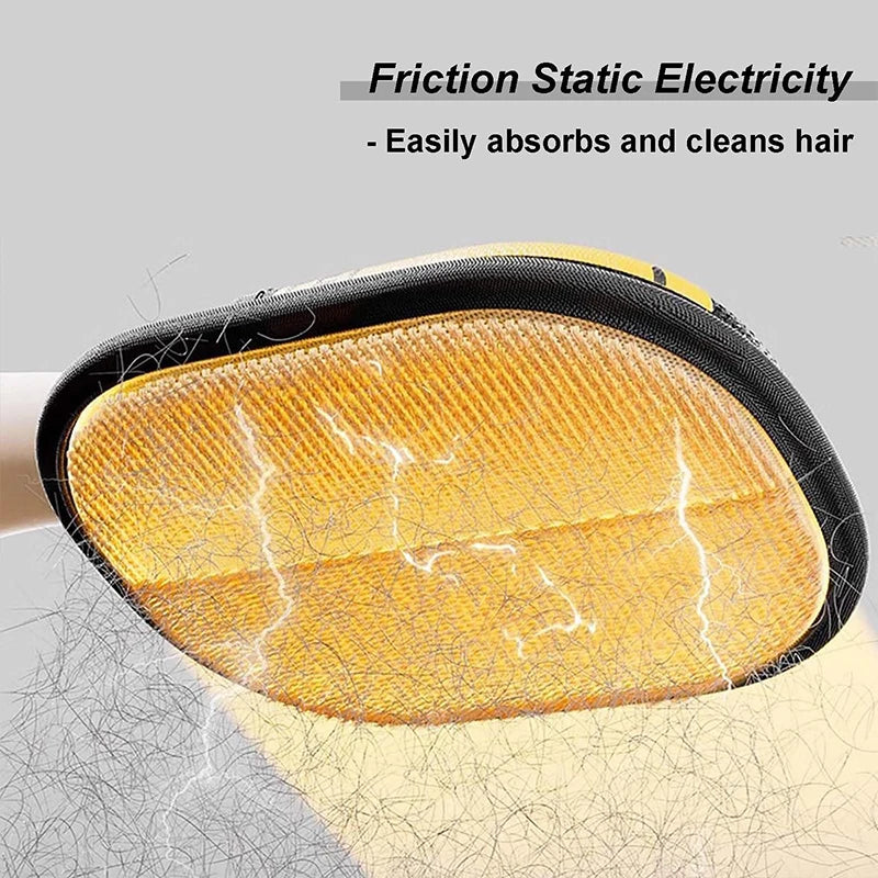 New Electrostatic Pet Hair Removal Glove Fur Cleaning Grooming Accessory Suitable For Cats Dogs Pet Care Supplies