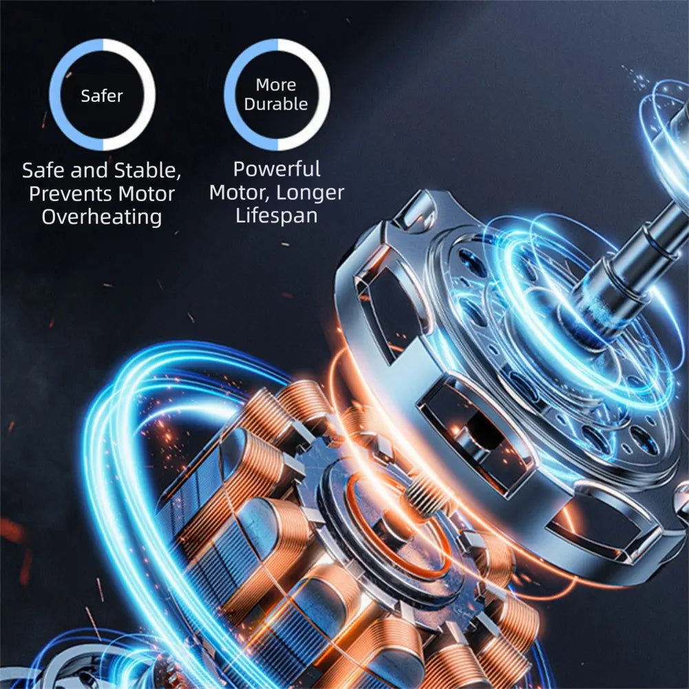 Upgraded 5 Speed Dog Nail Grinder with LED Lights Quiet Electric Pet Nail Trimmer Dog Paws Grooming Smoothing Tool