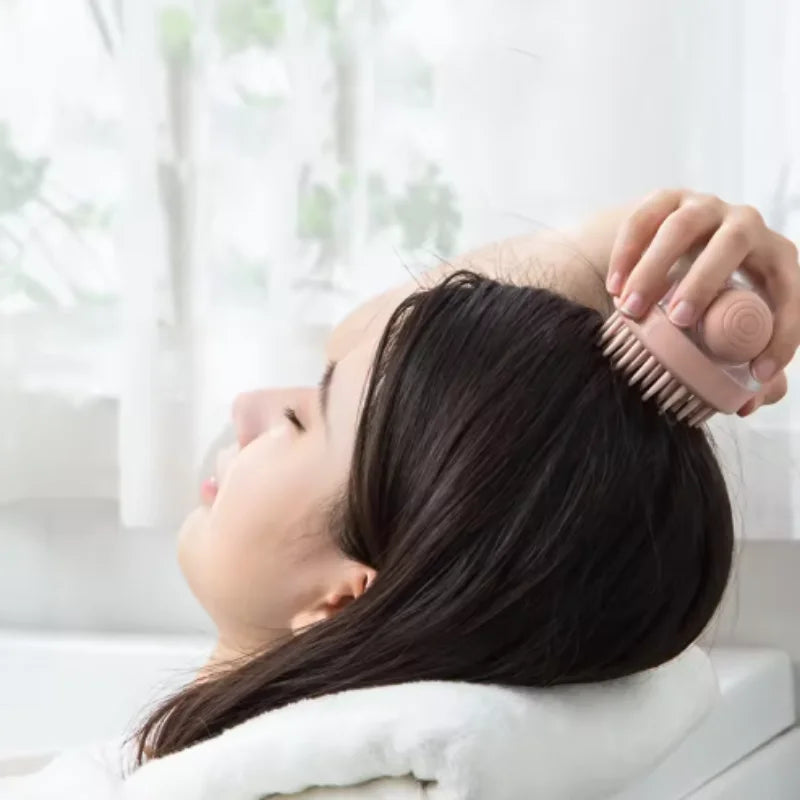 Silicone Dog Bath Massage Gloves Brush Pet Cat Bathroom Cleaning Tool Comb Brush for Dog Can Pour Shampoo Dog Grooming Supplies