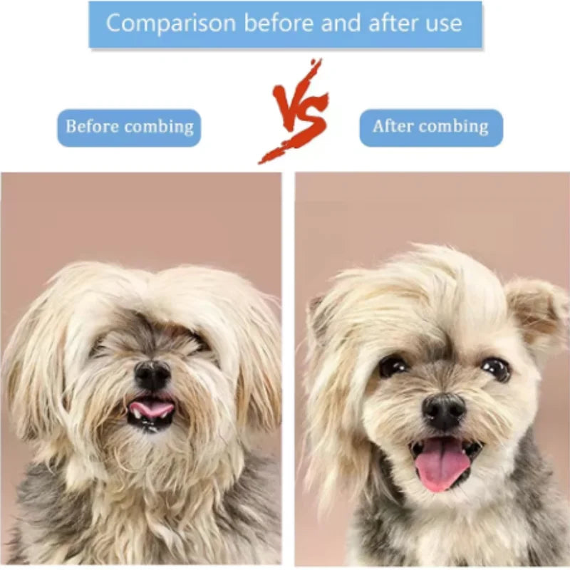 Pet Dog Brush Cat Comb Self Cleaning Pet Hair Remover Brush For Dogs Cats Grooming Tools Pets Dematting Comb Dogs Accessories