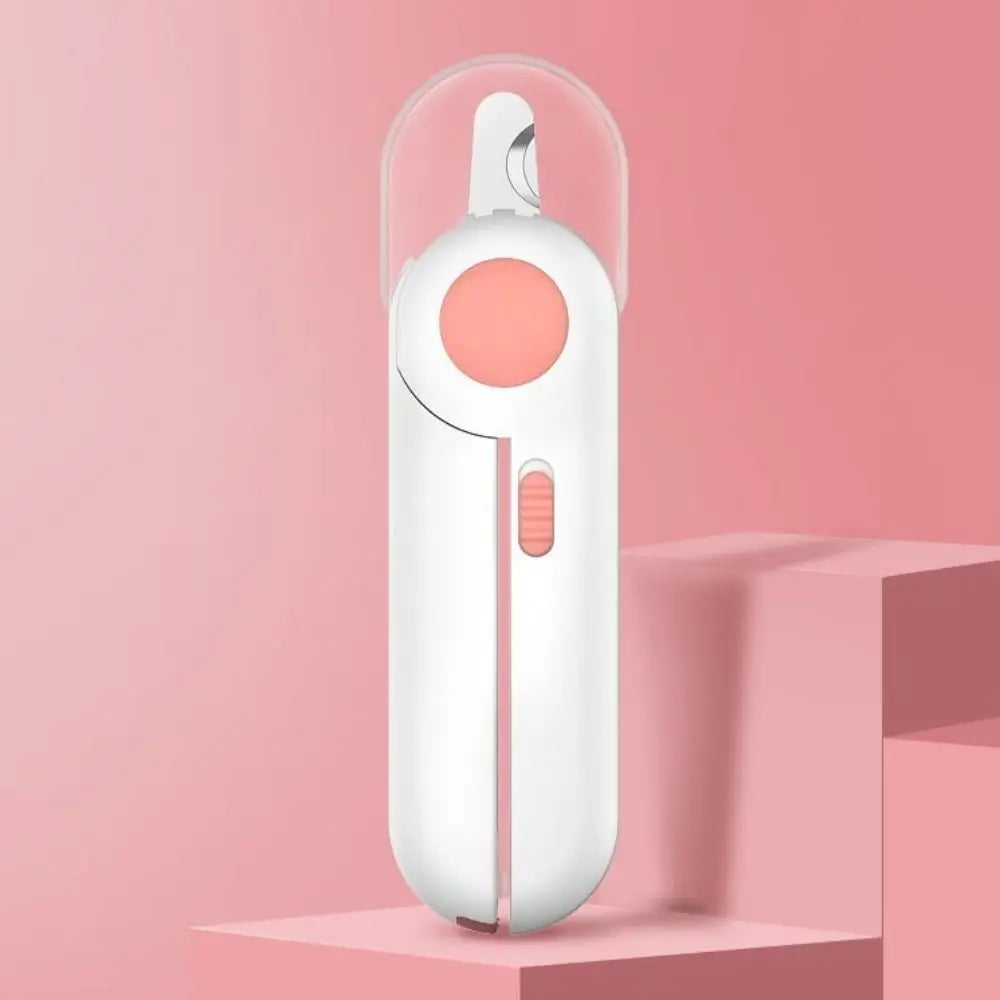 Pet Care Safe Design Dog Nail Clipper Labor-saving Quiet Cat Nail Grinder Safe LED Pet Claw Trimmer Cat Claw Care