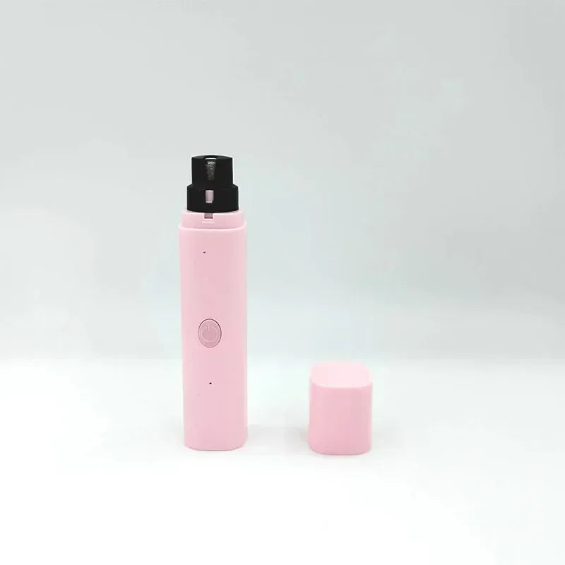 Electric Dog Nail Clippers Rechargeable USB Charging LED Light Quiet Cat Nail Grinders Pet Paws Nail Grooming Kitten Supplies