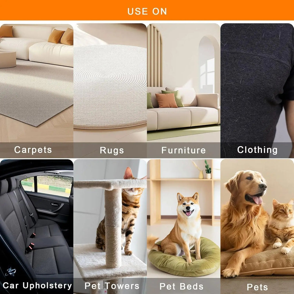 Reusable Electrostatic Pet Hair Removal Mitts Cat Dog Hair Remover Brush Sticking Device Home Hair Scraper Cat Grooming Gloves