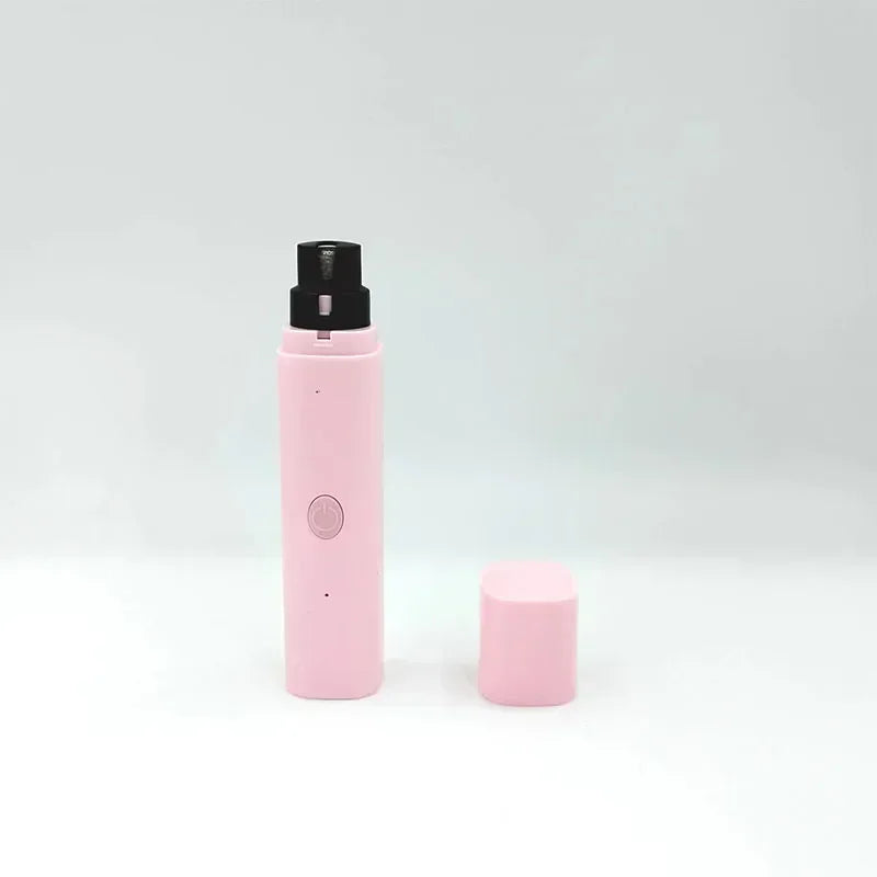 Electric Dog Nail Clippers Rechargeable USB Charging LED Light Quiet Cat Nail Grinders Pet Paws Nail Grooming Kitten Supplies