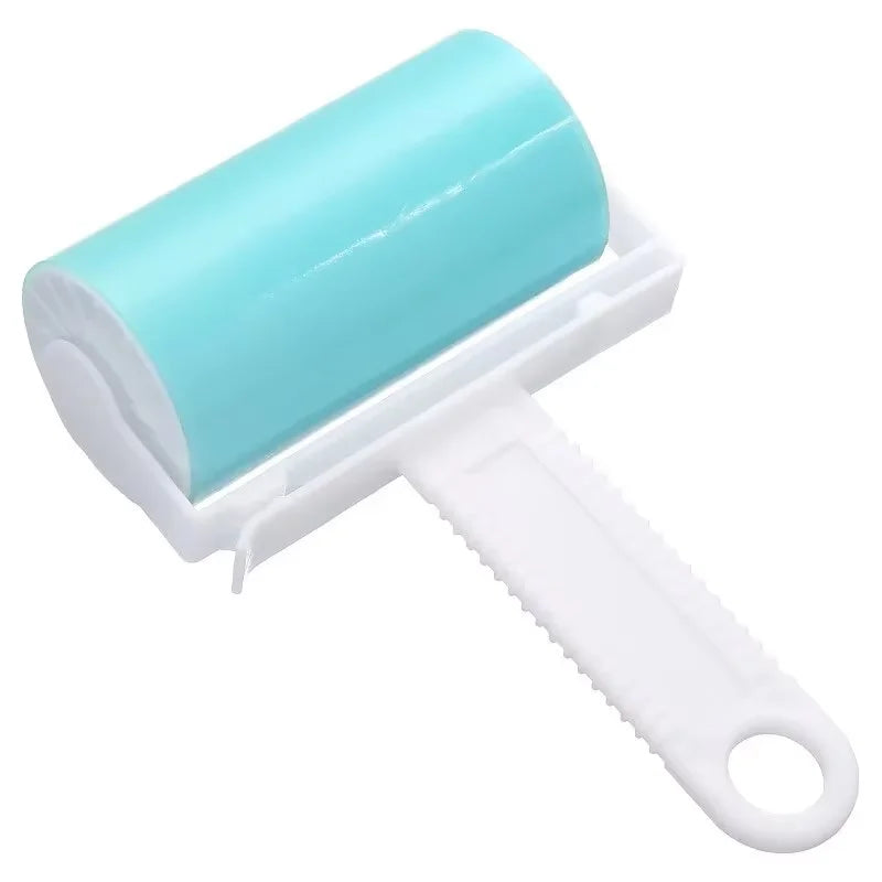 Washable Clothes Hair Sticky Roller Reusable Portable Home Clean Pet Hair Remover Sticky Roller Carpet Bed Sofa Dust Collector