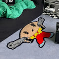 VIKAMA Cartoon Character Rug - Comfortable and Warm - Bathroom Entryway Floor Mat - Bedroom Side Cushion - Home Decor