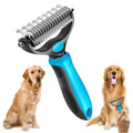 AuraGroom 2-in-1 Deshedding & Dematting Brush