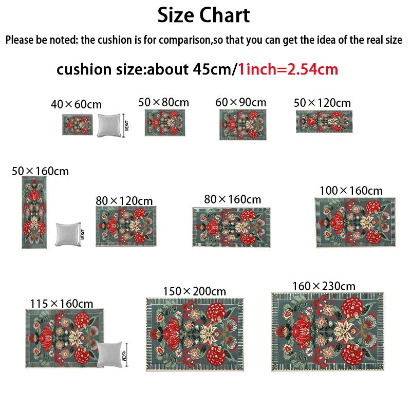 VIKAMA Creative Carpet Smoking And Cigar Mat Comfortable And Warm Living Room Carpet Bedroom Side Rug Home Decoration