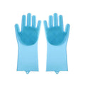 Pet Grooming Gloves Dog Cat Bathing Cleaning Glove Shampoo Scrubber Clean Soft Silicone Hair Removal Glove Hand Skin Protection