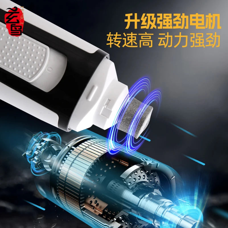 New Electric Pet Nail Grinder: 5-Speed Adjustable, Quiet Operation, for Dogs, Cats, and Large Breeds, with Dual LED Lights