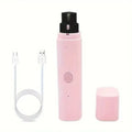 Rechargeable Pet Nail Grinder Electric Dog Cat Claw Trimmer LED Light Safety Guard Quiet Grooming File Tool