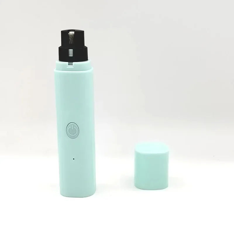 Electric Dog Cat Nail Clippers Rechargeable USB Charging LED Light for Pet Dog Quiet Nail Grinders Paws Nail Grooming Supplies