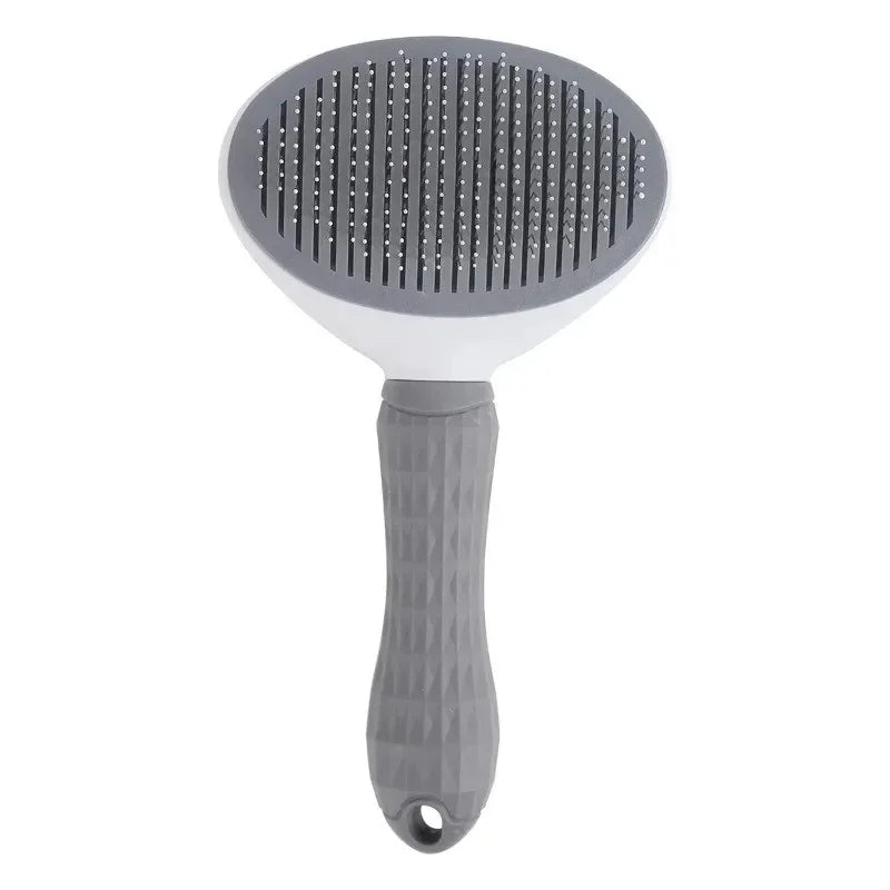 Self Cleaning Slicker Brush for Dogs Cats, Pet Hair Remover Deshedding Comb, Dematting Grooming Tool for Long Short Hair Pets