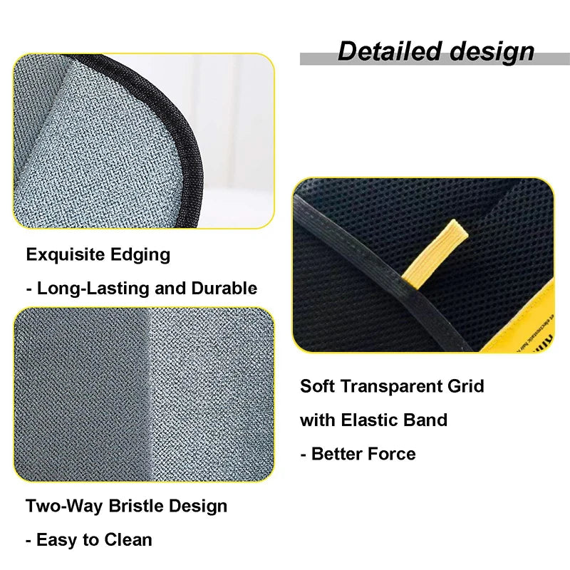 New Electrostatic Pet Hair Removal Glove Fur Cleaning Grooming Accessory Suitable For Cats Dogs Pet Care Supplies