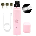 Electric Pet Nail Grinder for Dogs Cats, Quiet Claw Trimmer with LED Light & Safety Guard, Rechargeable Puppy Nail File Painless
