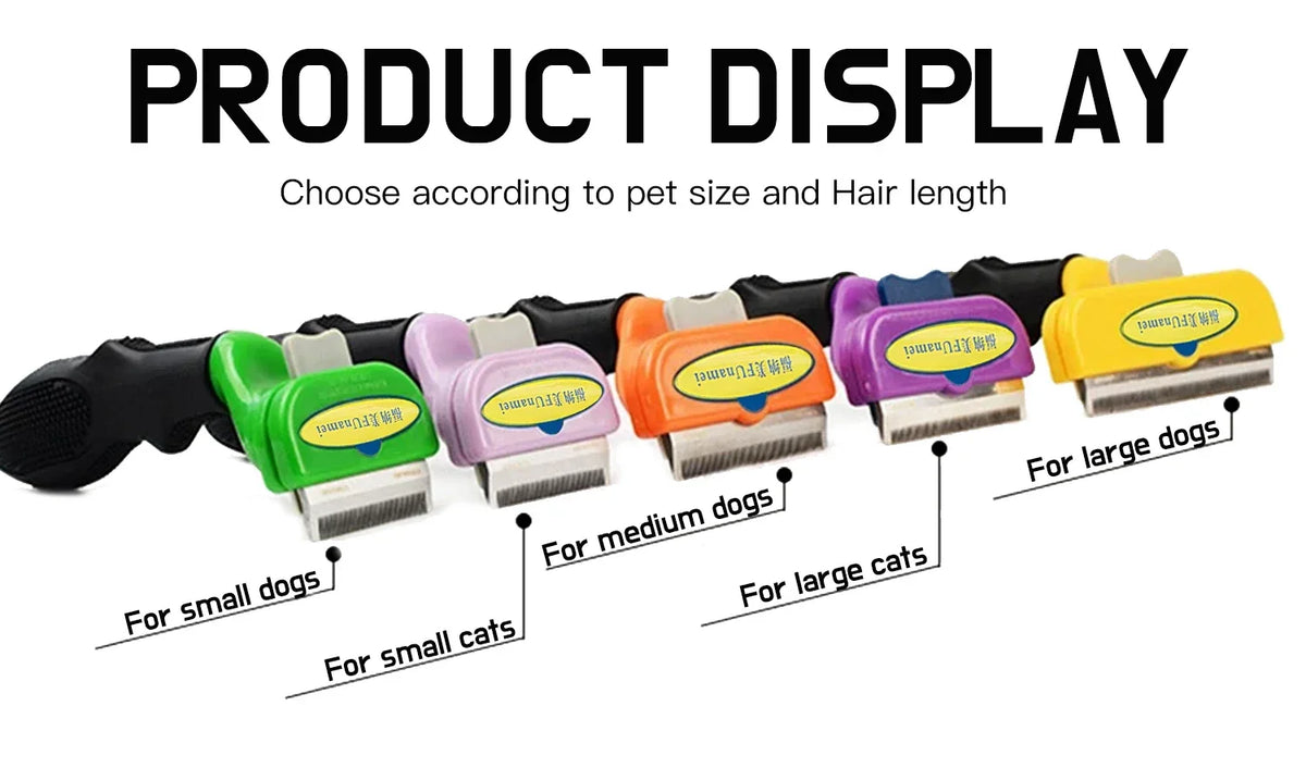 Large Dog Hair Removal Comb Big Dog Brush Pet Grooming Brush Cat Comb Dog Hair Massage Comb Cat Hair Remover Cleaning Grooming