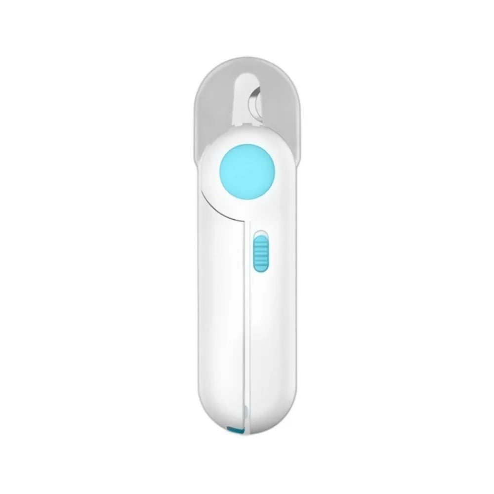 Pet Care Safe Design Dog Nail Clipper Labor-saving Quiet Cat Nail Grinder Safe LED Pet Claw Trimmer Cat Claw Care