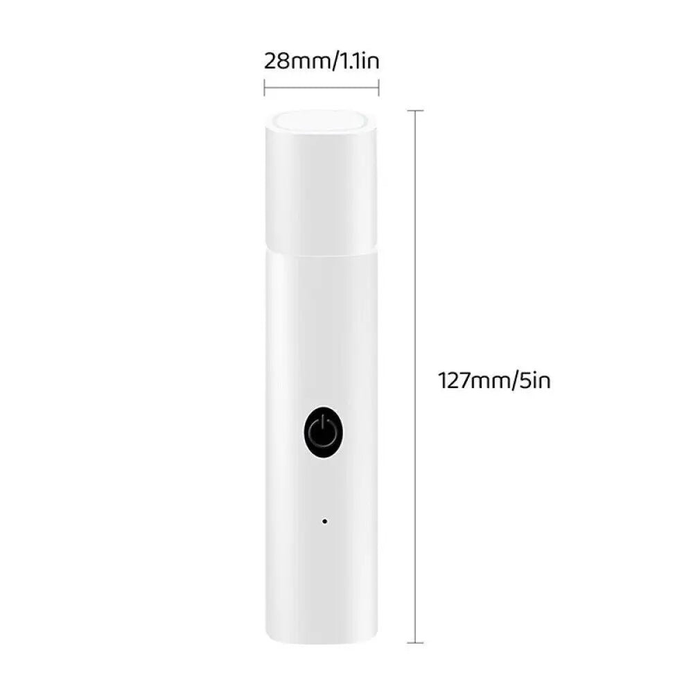 Fashion LED Light Electric Pet Nail Grinder Rechargeable Painless Puppy Nail File Pet Supplies Quiet Nail Grooming Dog Cat