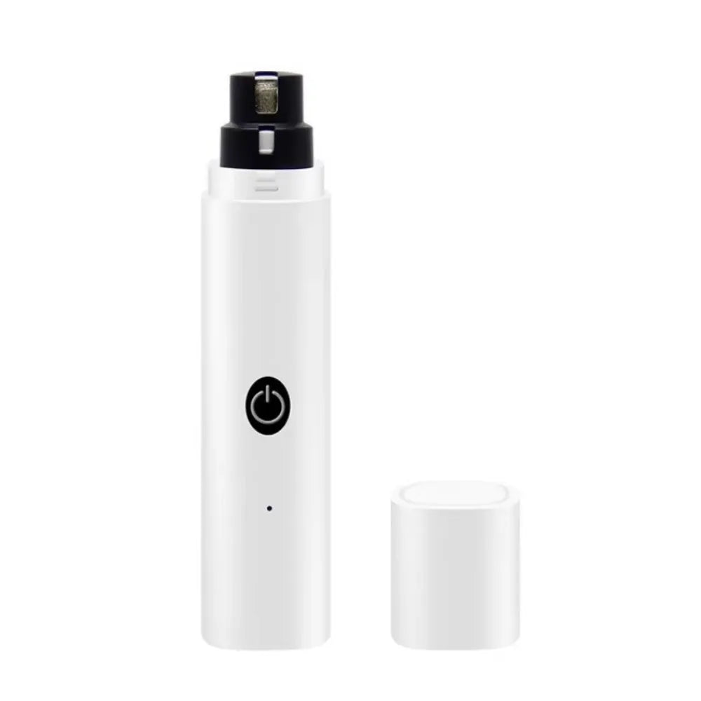 Fashion LED Light Electric Pet Nail Grinder Rechargeable Painless Puppy Nail File Pet Supplies Quiet Nail Grooming Dog Cat